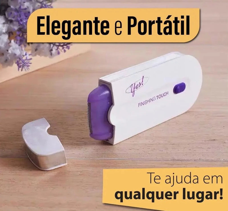 Removedor de pelos corporal e facial elétrico - Sem Fio recarregável